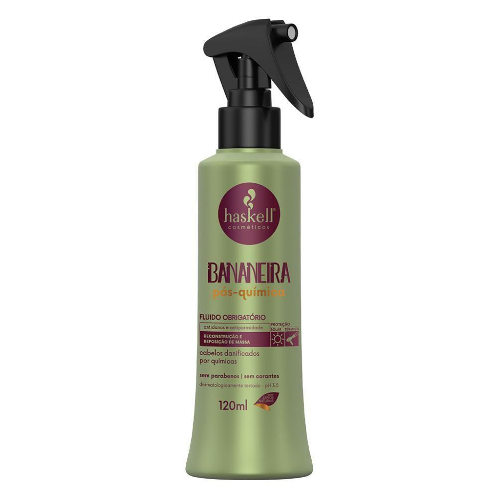 Miniatura Fluído Obrigatório Bananeira Pós Química Cabelos Danificados Haskell 120ml
