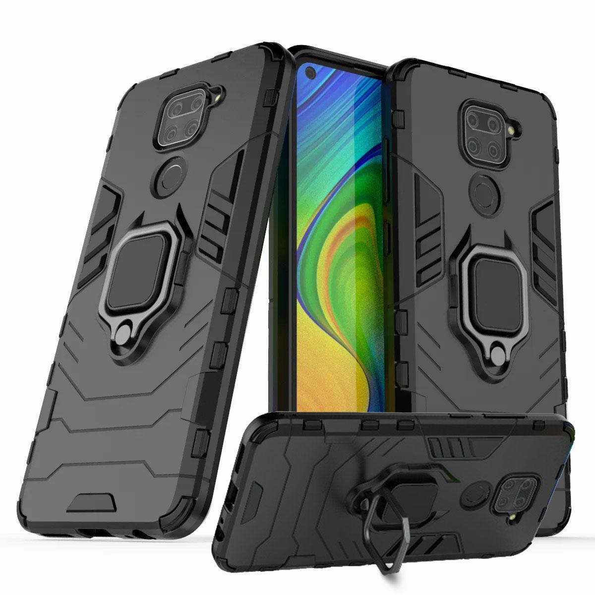 Miniatura Capa Case Capinha Redmi Note 9 - Protetora Militar Armadura