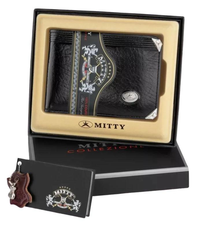 Miniatura Carteira Masculina De Couro Mitty M1S