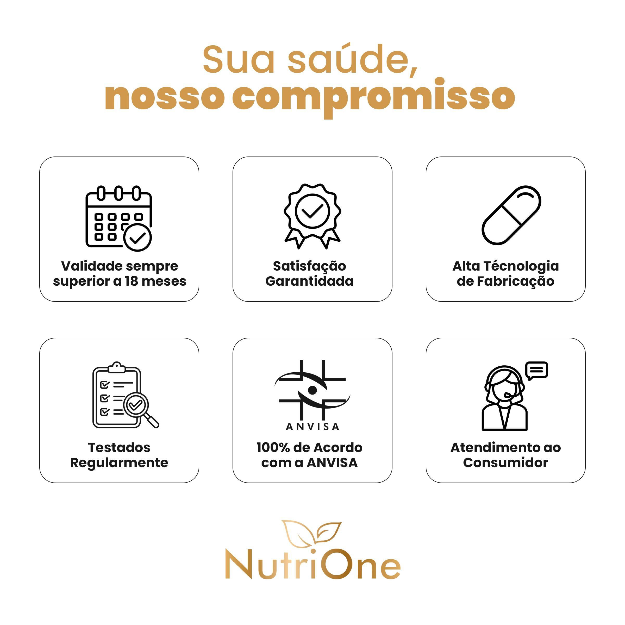 Cabelo, Pele E Unhas 60 Caps 600Mg 16 Ativos - Nutrione