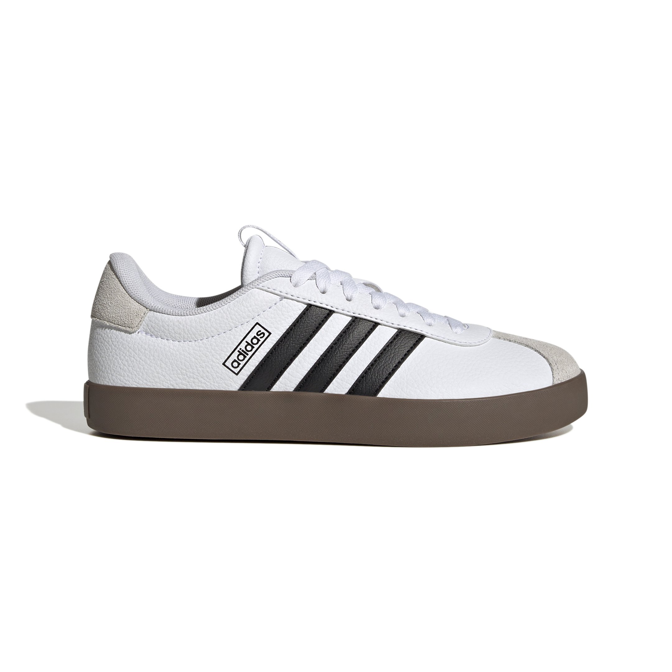 Miniatura Tênis Adidas VL Court 3.0 Feminino Branco+Preto - 34