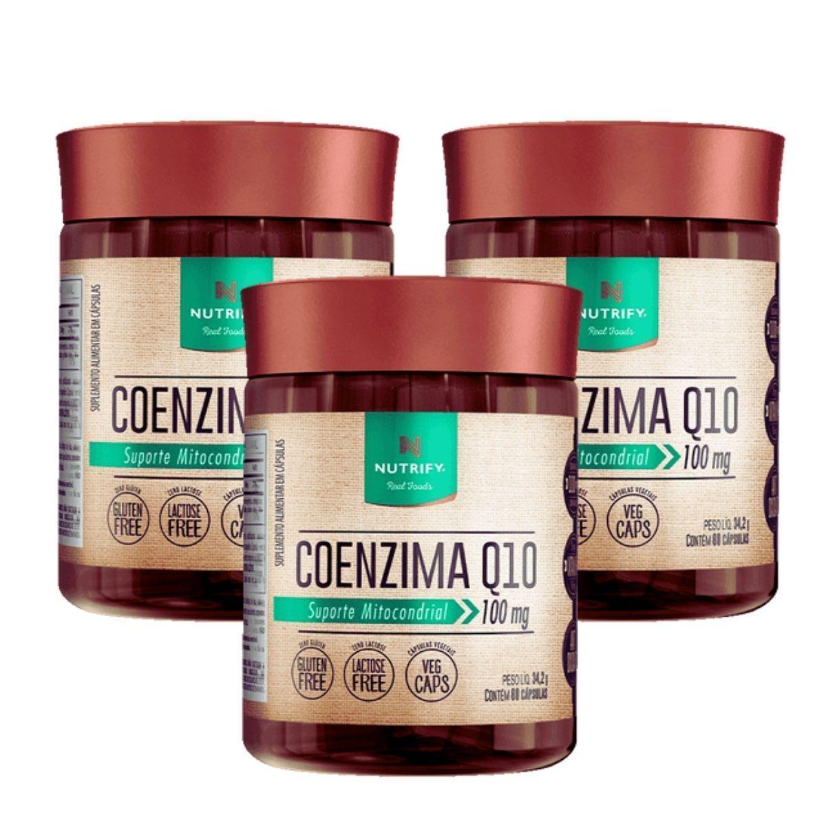 Miniatura Coenzima Q10 Nutrify 100mg - Energia E Proteção Celular