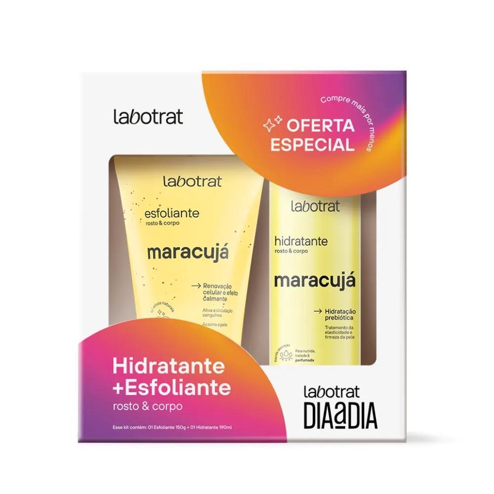 Miniatura Kit Dia A Dia Labotrat Maracujá Esfoliante 150G + Hidratante