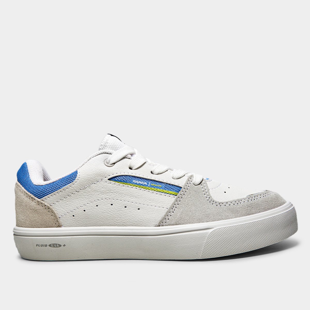Miniatura Tênis Rainha Route Feminino Branco+Azul - 34