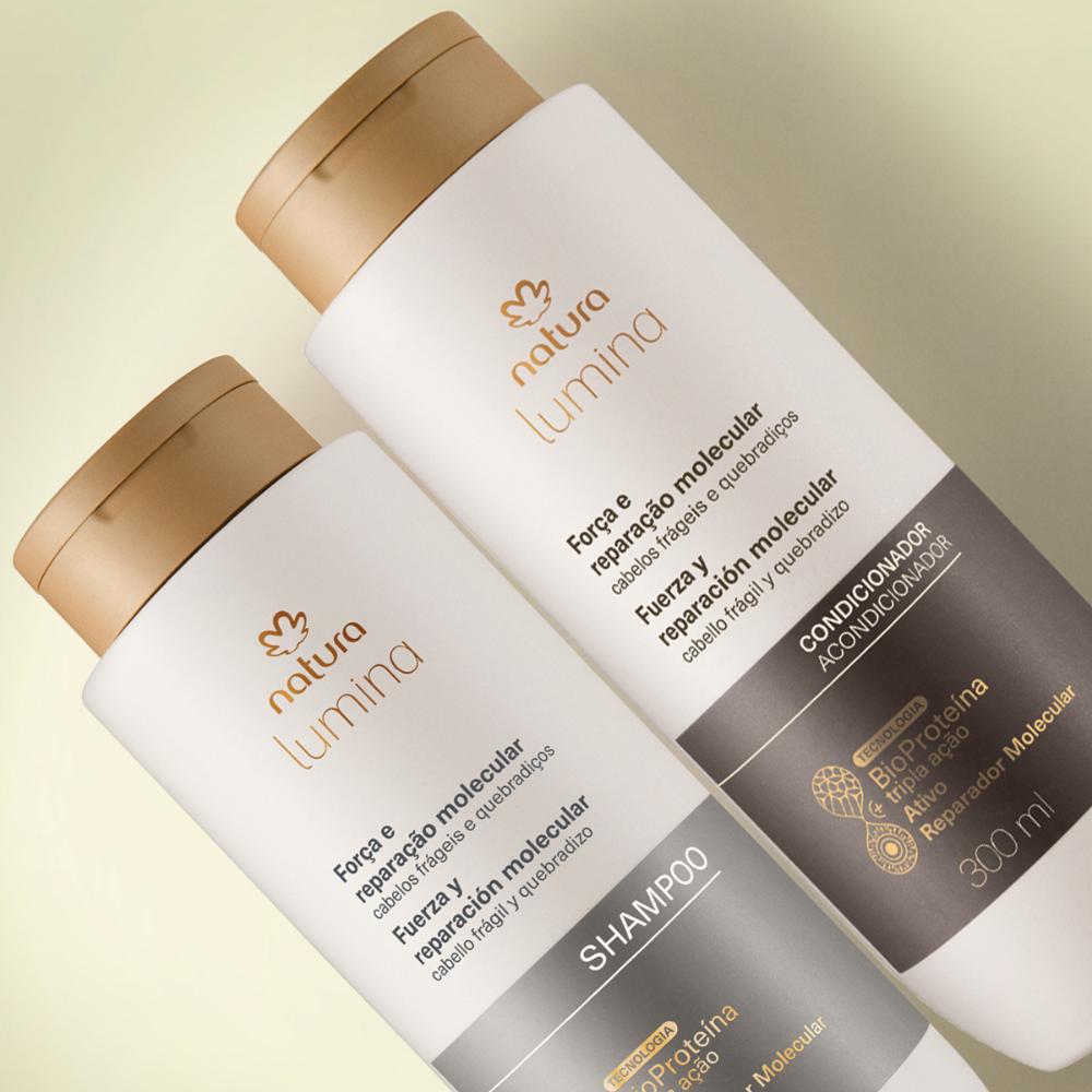 Miniatura Kit Shampoo e Condicionador Lumina Força e Reparação Molecular