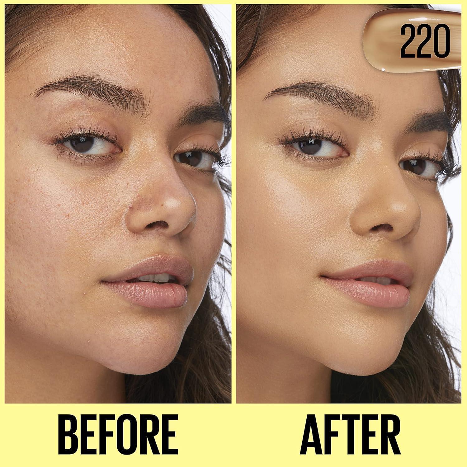 Maybelline Fit Me Tinted Base Hidratante Cor: 220 - 30Ml