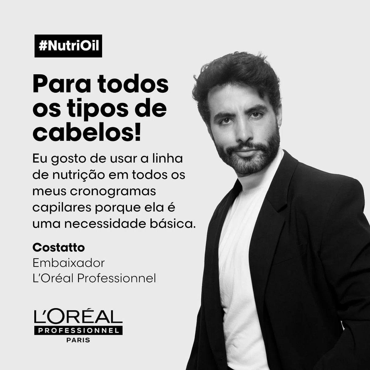 Miniatura Kit Shampoo E Condicionador Loreal Nutrioil Home Care