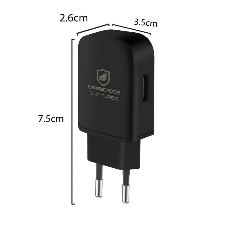 Miniatura Carregador Turbo Slim - Gorila Shield