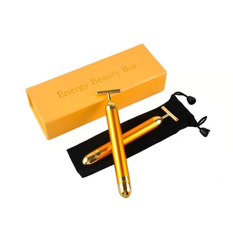 Miniatura Massageador Facial Elétrico Anti Rugas - Pilha Aa