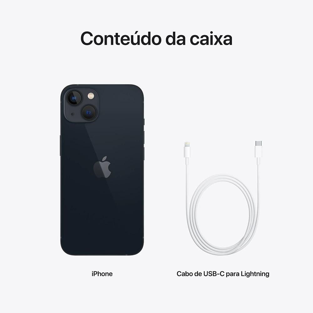 iPhone 13 Apple Meia-noite, 512 GB