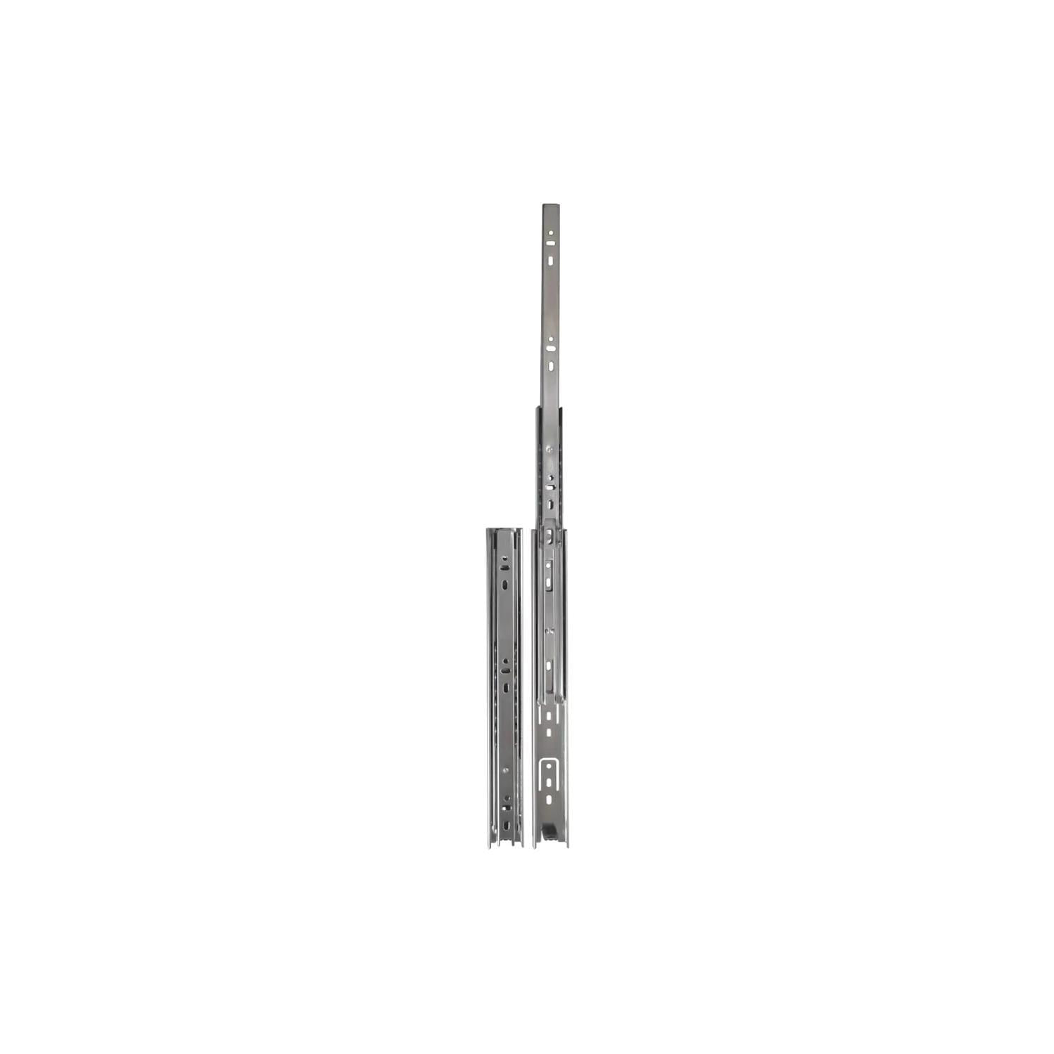 Miniatura Kit 20 Corrediças Telescópica 40Cm Pesada 40Kg Gaveta 10 Par