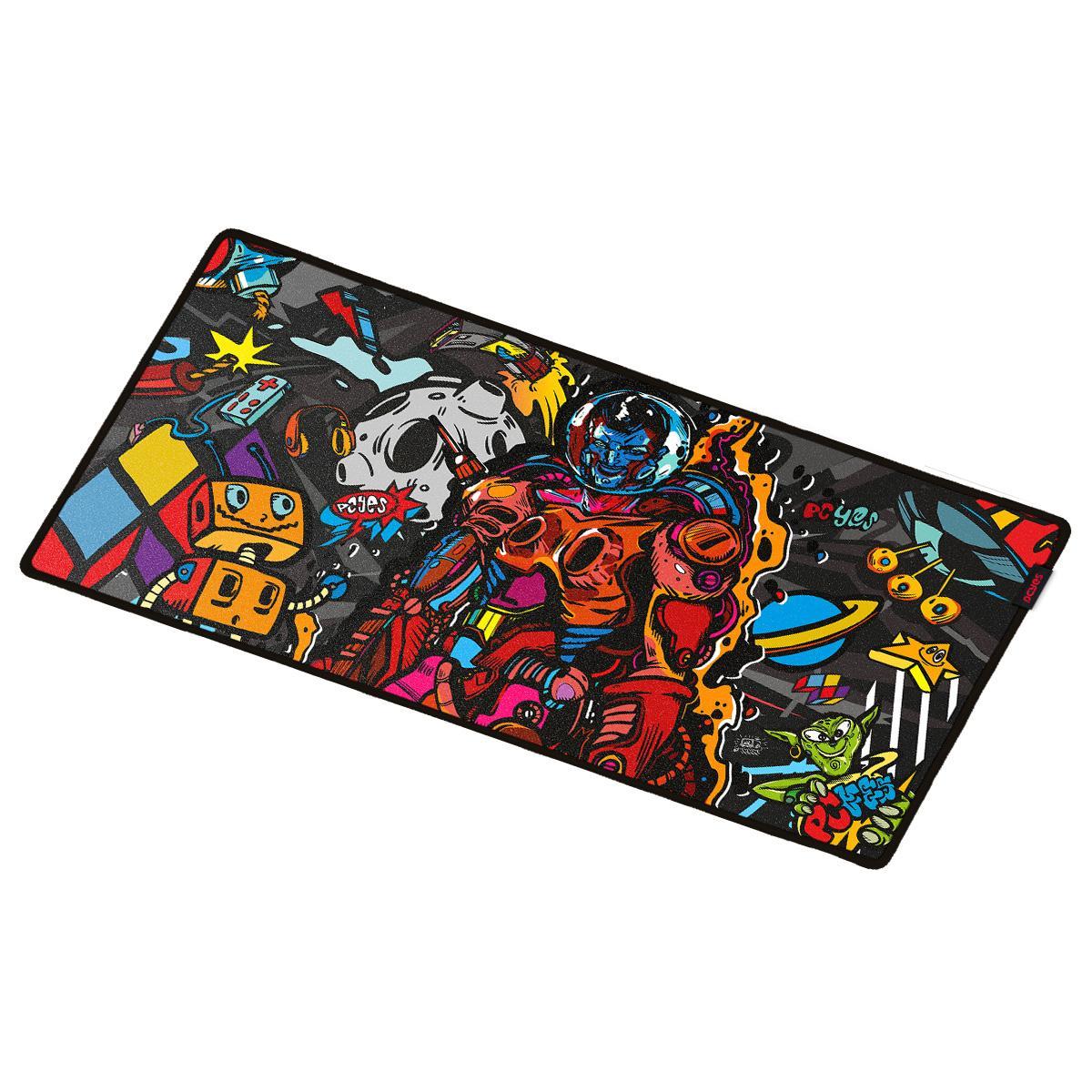Miniatura Mouse Pad Gamer Pcyes Dr Kepler Extended 900 X 420 Drk90X42