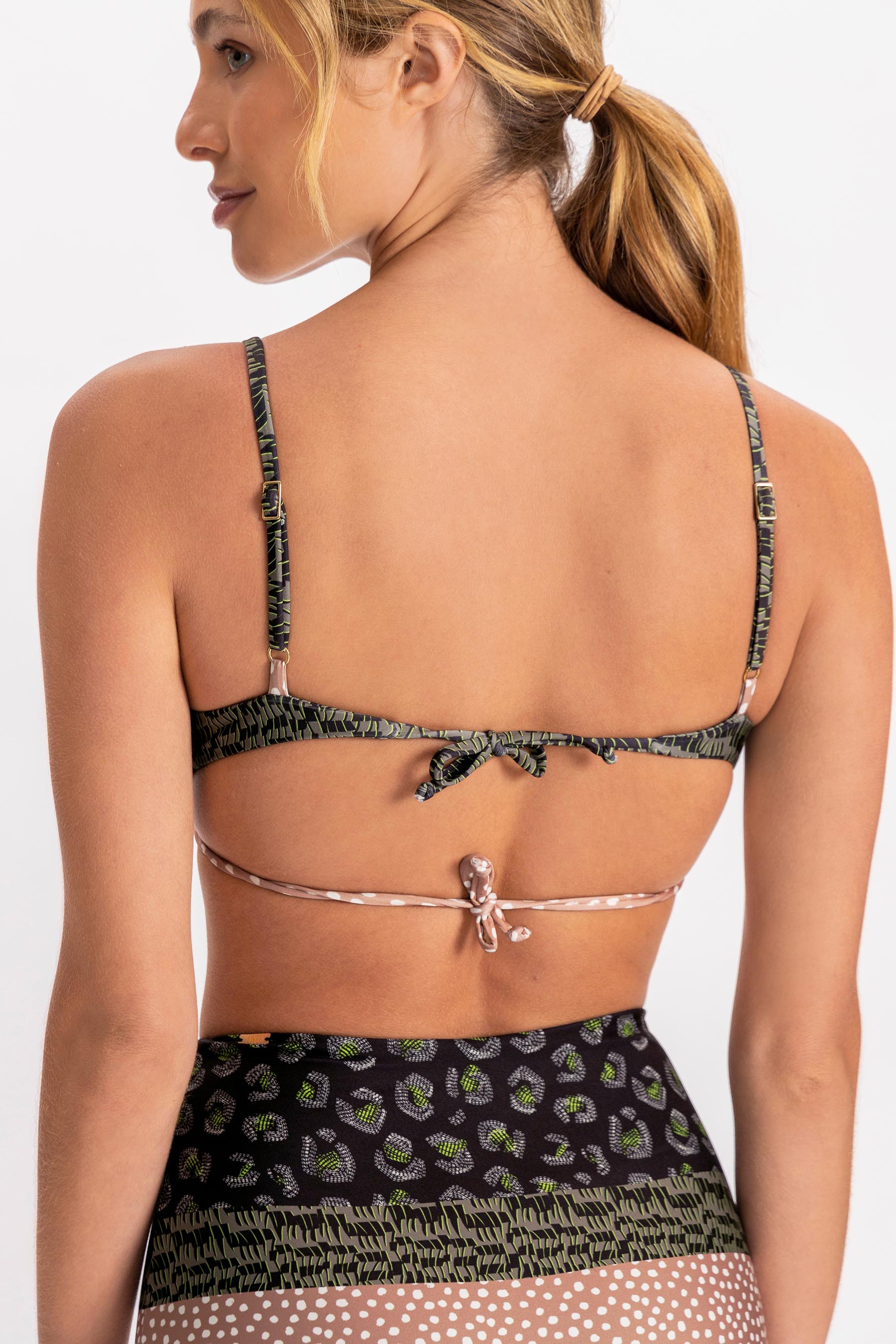 Top Hyper Tie Roots -  - LIVE! Estampado - M