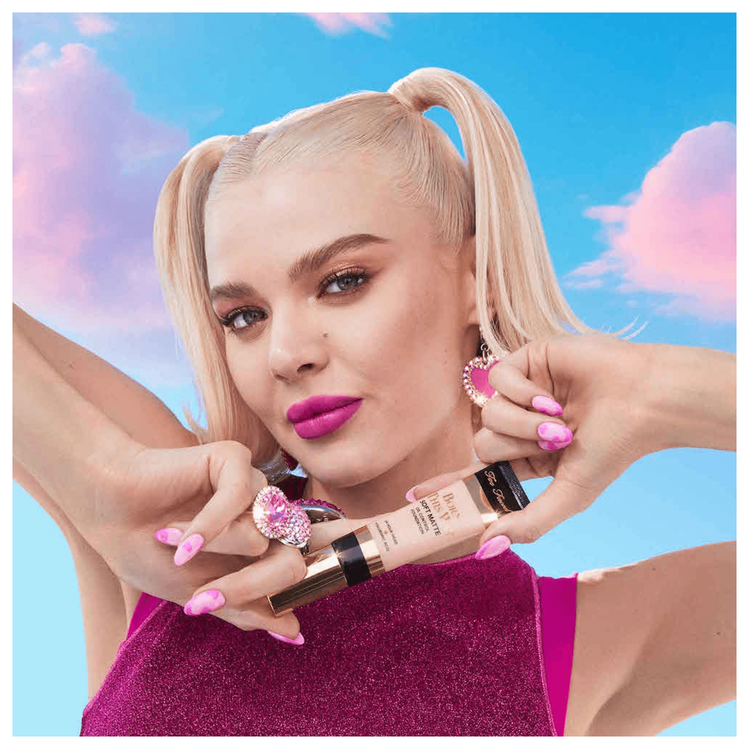 Too Faced Born This Way Soft Matte Foundation Snow - Base Líquida 30ml