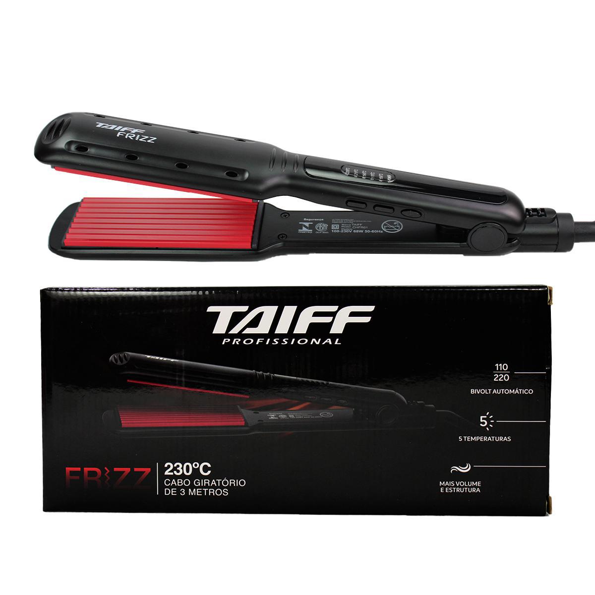 Chapinha Frizz Taiff Cabelo Ondulado E Com Vol 230ºc Bivolt