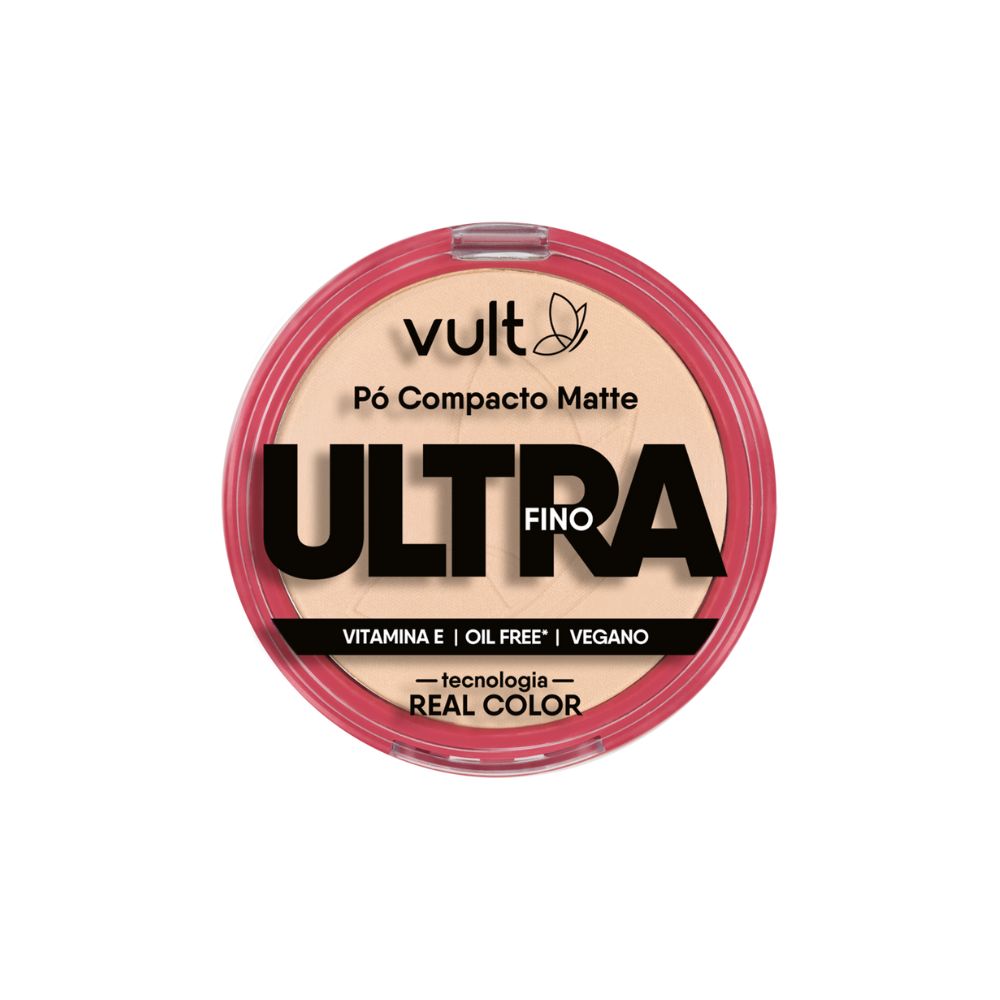 Miniatura Pó Compacto Vult Matte Ultrafino Cor V420 9g