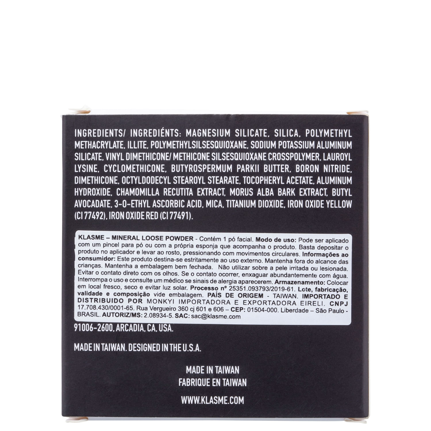 Miniatura KLASME OFF WHITE PO SOLTO TRANSLUCIDO 15G
