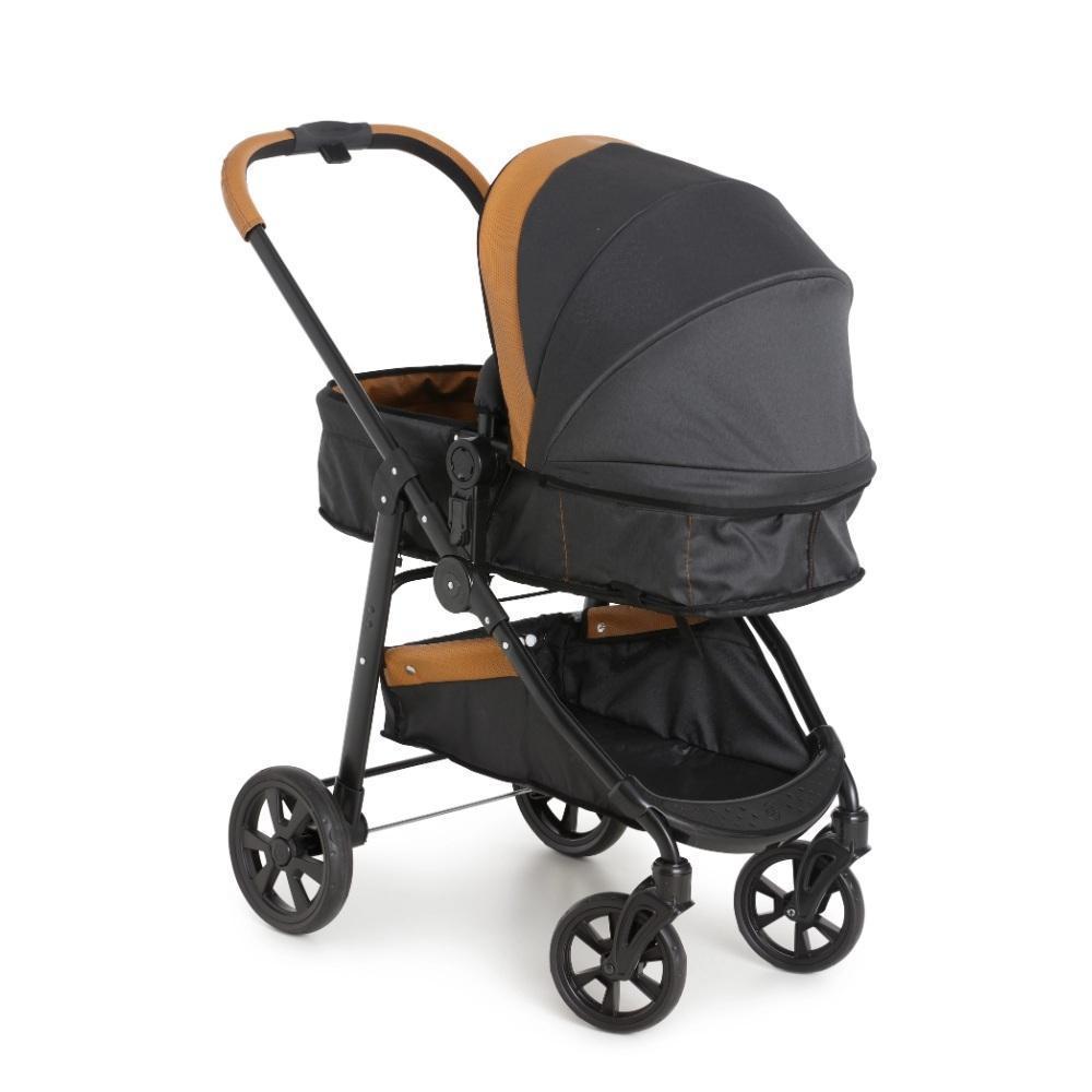 Miniatura Carrinho Galzerano Extreme Caramelo Com Bebe Conforto