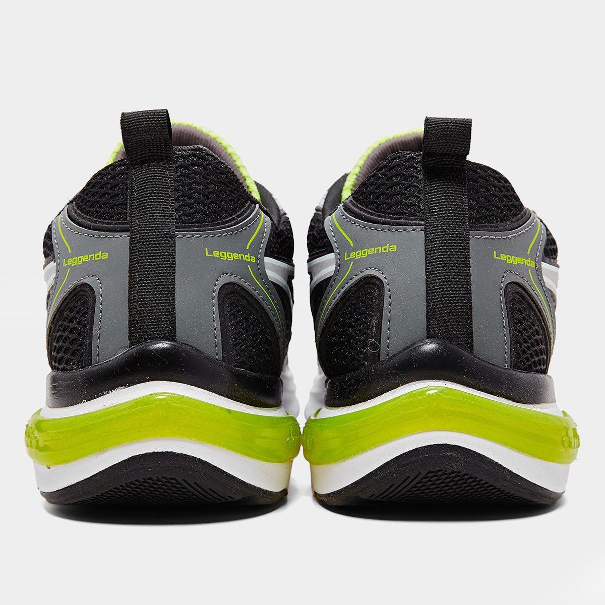 Miniatura Tênis Diadora Leggenda Preto+Limão - 39