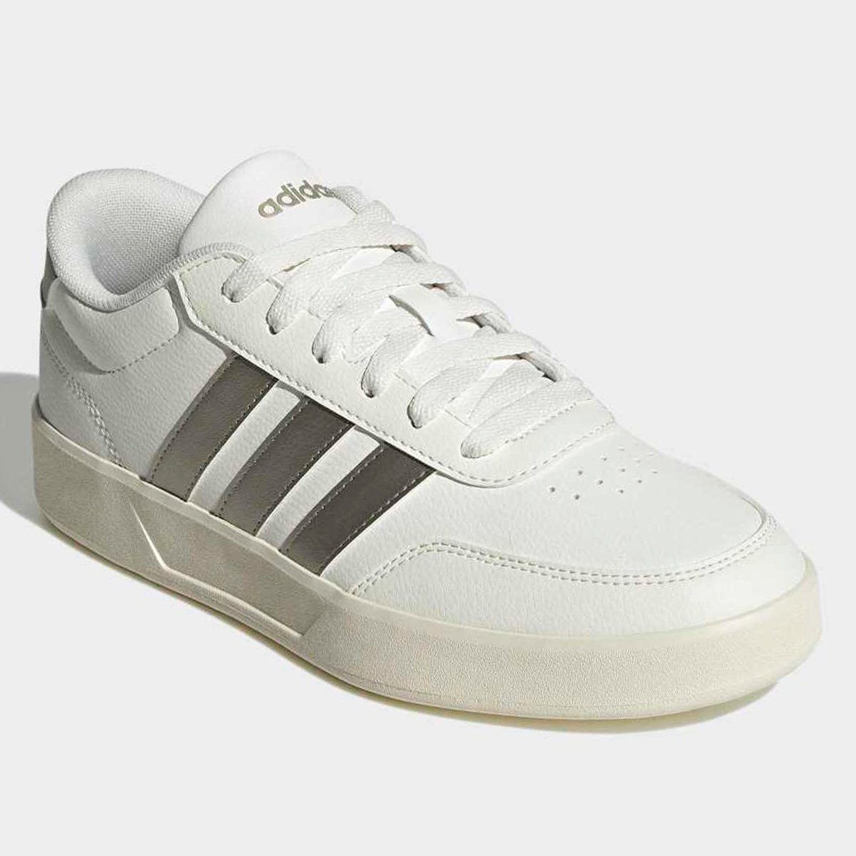 Miniatura Tênis Adidas Breaknet 3.0 Feminino Branco+prata - 34