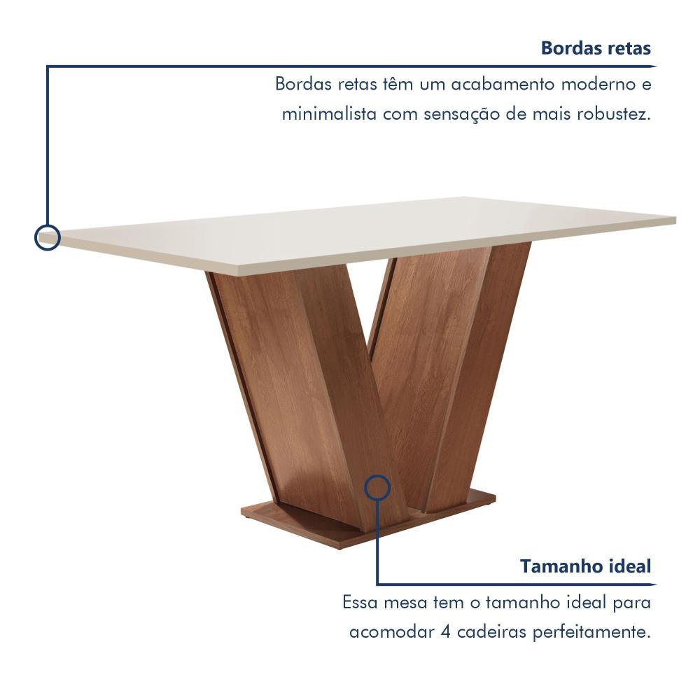 Miniatura Mesa de Jantar com 4 Cadeiras Tampo Mdf Espanha Yescasa Mesa Sala de Jantar com 4 Cadeiras Tampo MDF Espanha Yescasa