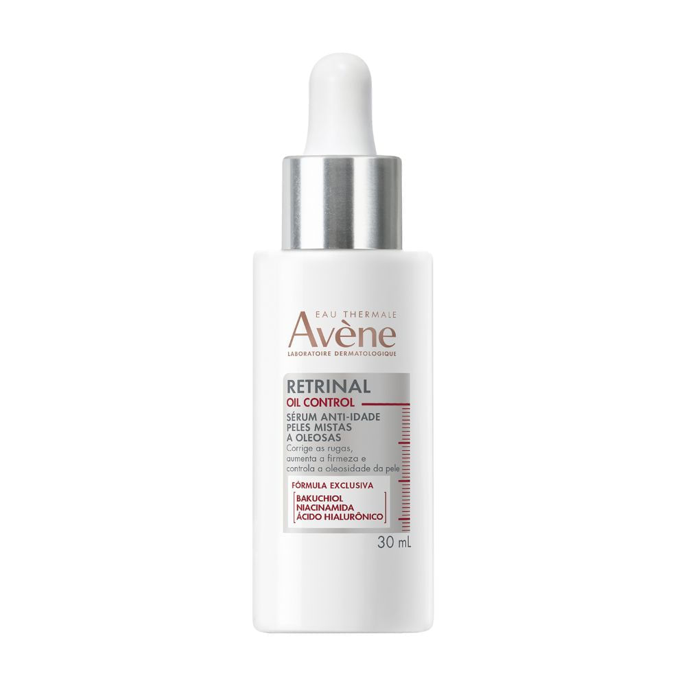 Miniatura Sérum Anti Idade Avène Retrinal Oil Control Peles Mistas e Oleosas 30ml