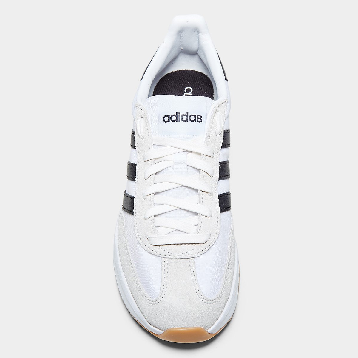 Miniatura Tênis Adidas Run 70 Feminino Branco - 34