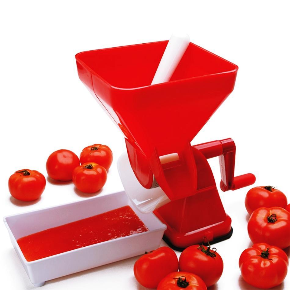 Miniatura Máquina Manual Extratora De Molho De Tomate Delicimolho