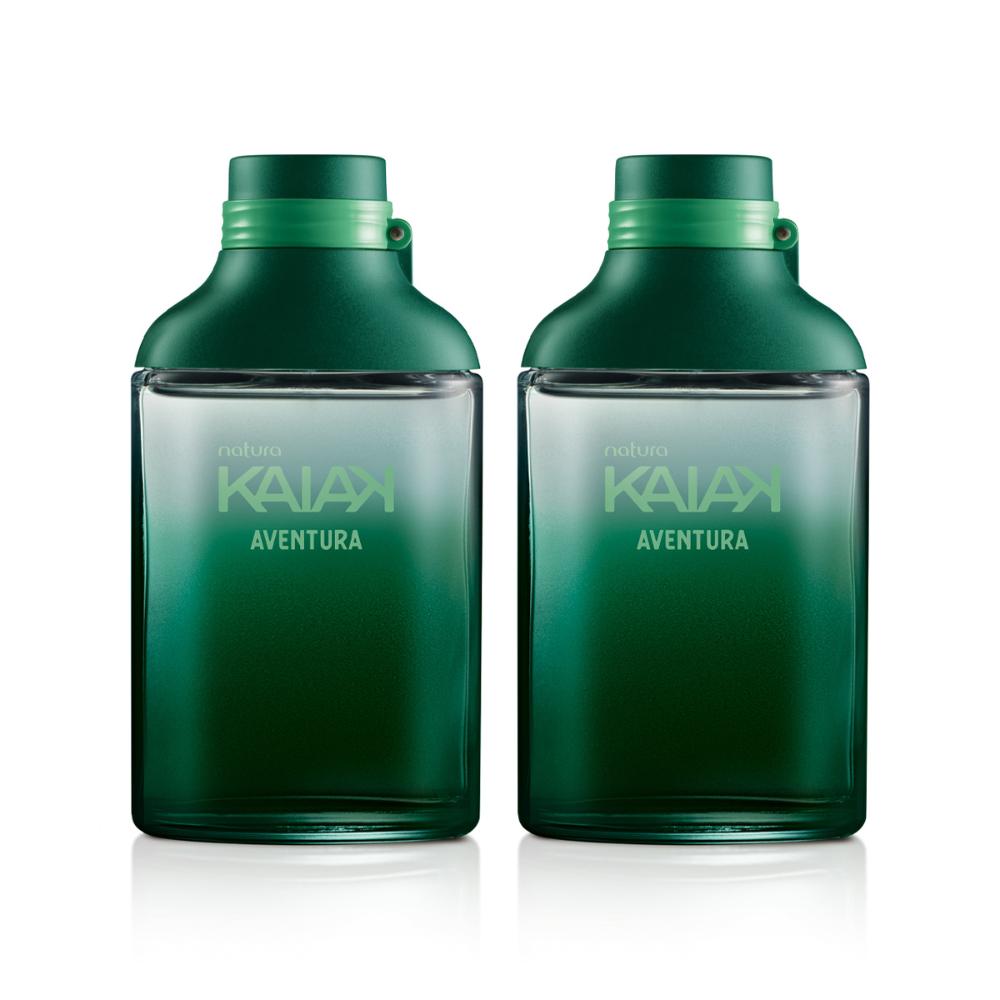 Miniatura Kit 2 Kaiak Aventura Masculino 100 ml  (2 produtos)