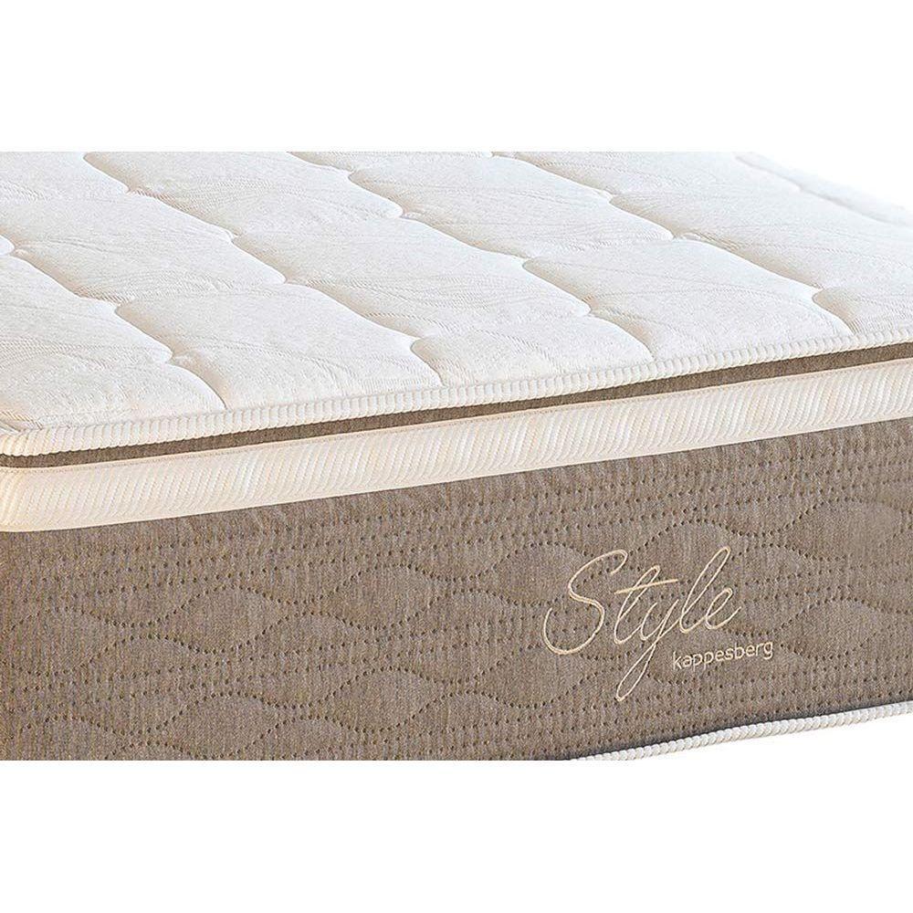 Miniatura Colchão Queen Molas Ensacadas Masterpocket Style Euro Pillow (158x198x28) - Kappesberg