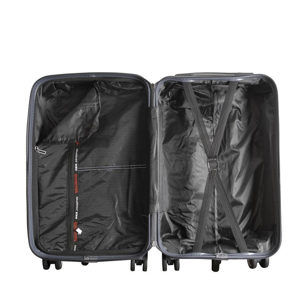 Miniatura Kit Mala 35Kg + 23Kg + 10Kg Polipropileno Inquebrável Verde