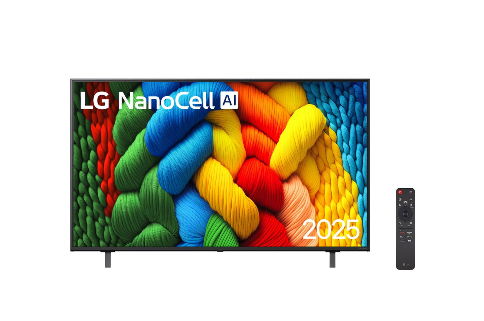 Miniatura Smart TV LG NanoCell AI NANO80 50 Polegadas (50NANO80ASA): Pureza de Cores e Inteligência 4K 12 meses - 50 " - 110v/220v