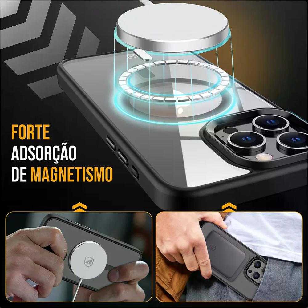 Miniatura Capa MagSafe para Samsung Galaxy Z Flip 7 FE - Preta - Gshield