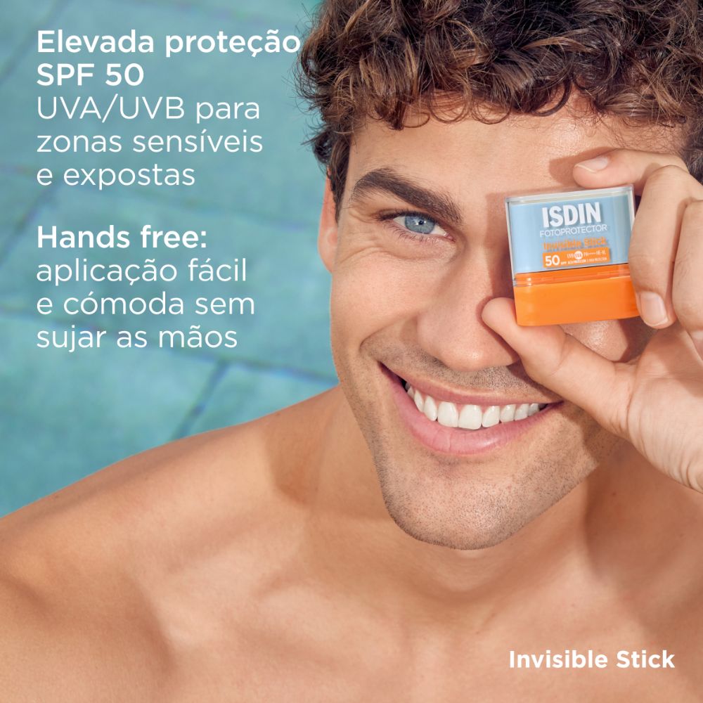 Miniatura Isdin Fotoprotector FPS 50 Invisible Stick 10g