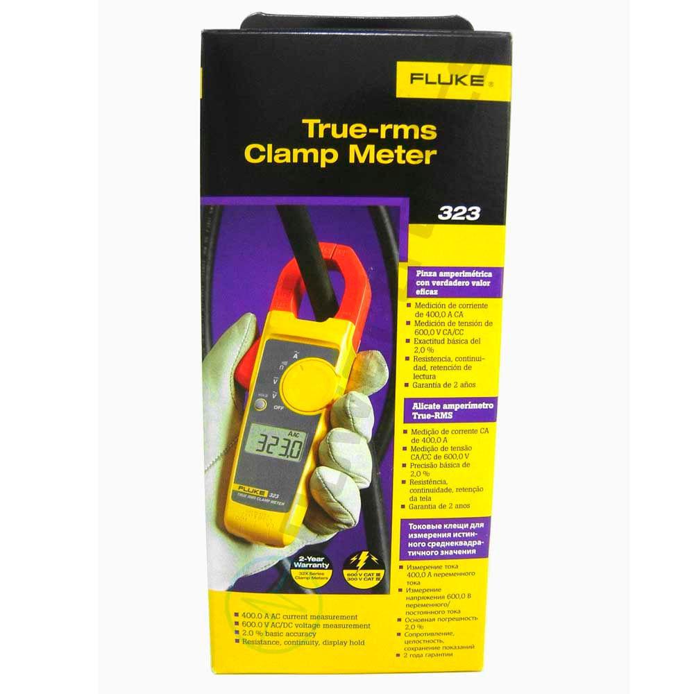 Miniatura Alicate Amperímetro True Rms Fluke 323