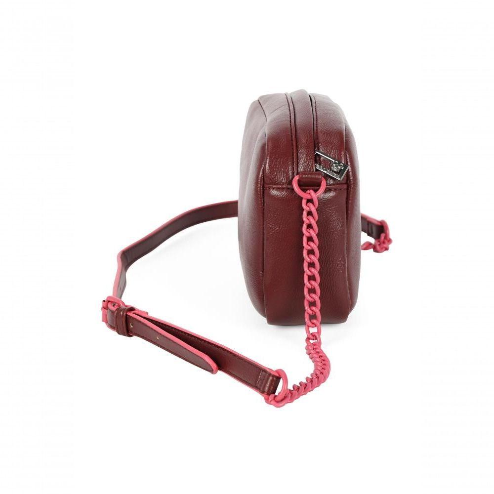 Miniatura Bolsa Sintetica Transversal Up4you Bordo - Unico Vermelho