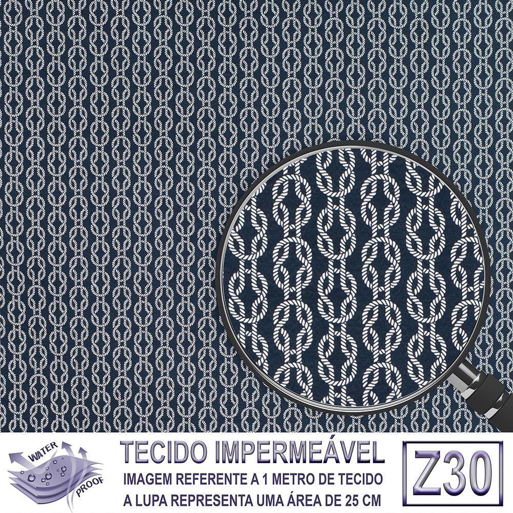 Jogo Cadeira De Jantar Em Alumínio E Fibra Estofado Impermeavel 6 Unidades Marmore Z30