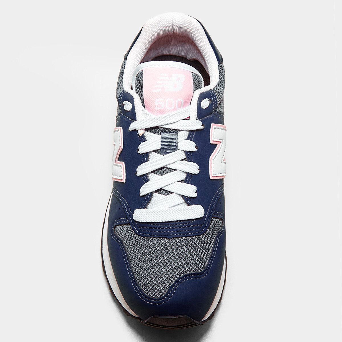 Miniatura Tênis New Balance 500 V'2 Feminino Marinho+Cinza - 34