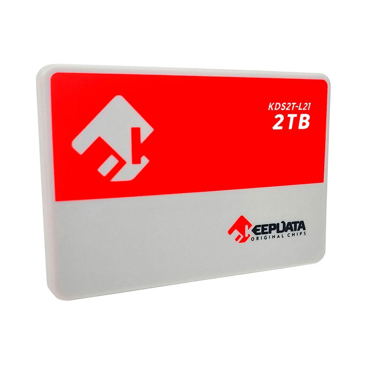 Miniatura Ssd 2Tb Keepdata, Sata 3.0 6Gb/S, Leitura 550Mb/S, Gravação