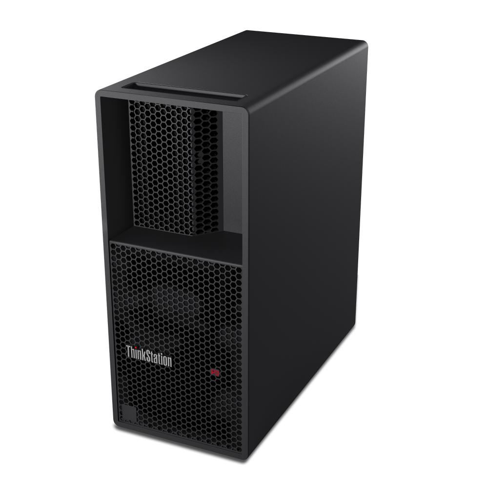 Miniatura Workstation Lenovo ThinkStation P3 Tower Intel Core i7-14700 32GB 512GB SSD Windows 11 - 30GU003GBO Preto