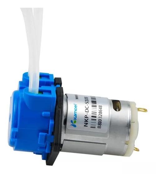 Miniatura Bomba Dosadora Peristáltica NKP-DA-S10B - 24VDC