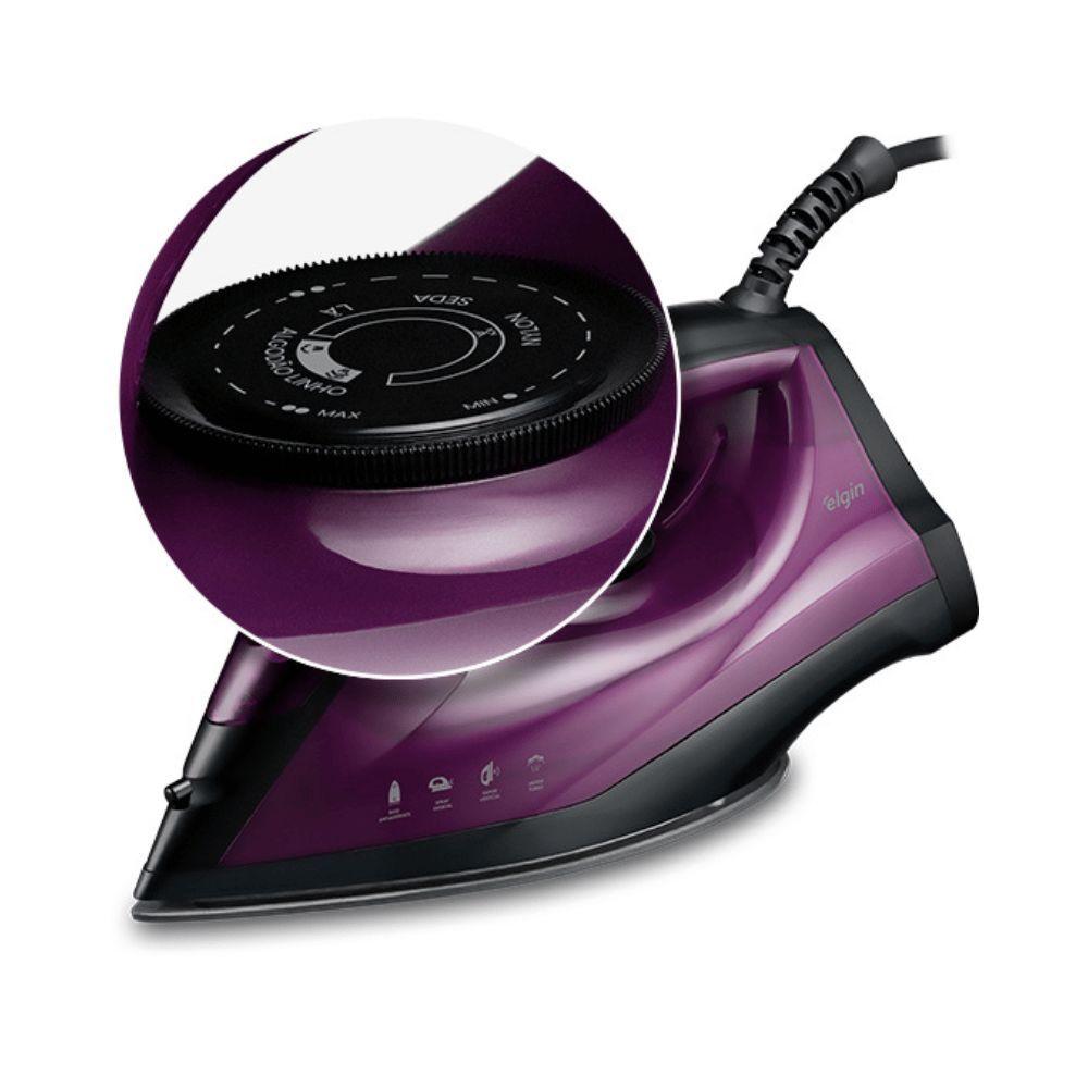 Miniatura Ferro De Passar A Vapor Elgin Fva09 Easy Pass 220v