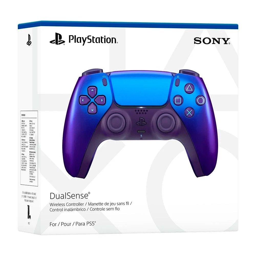 Controle Sony DualSense PS5, Sem Fio, Chroma Indigo