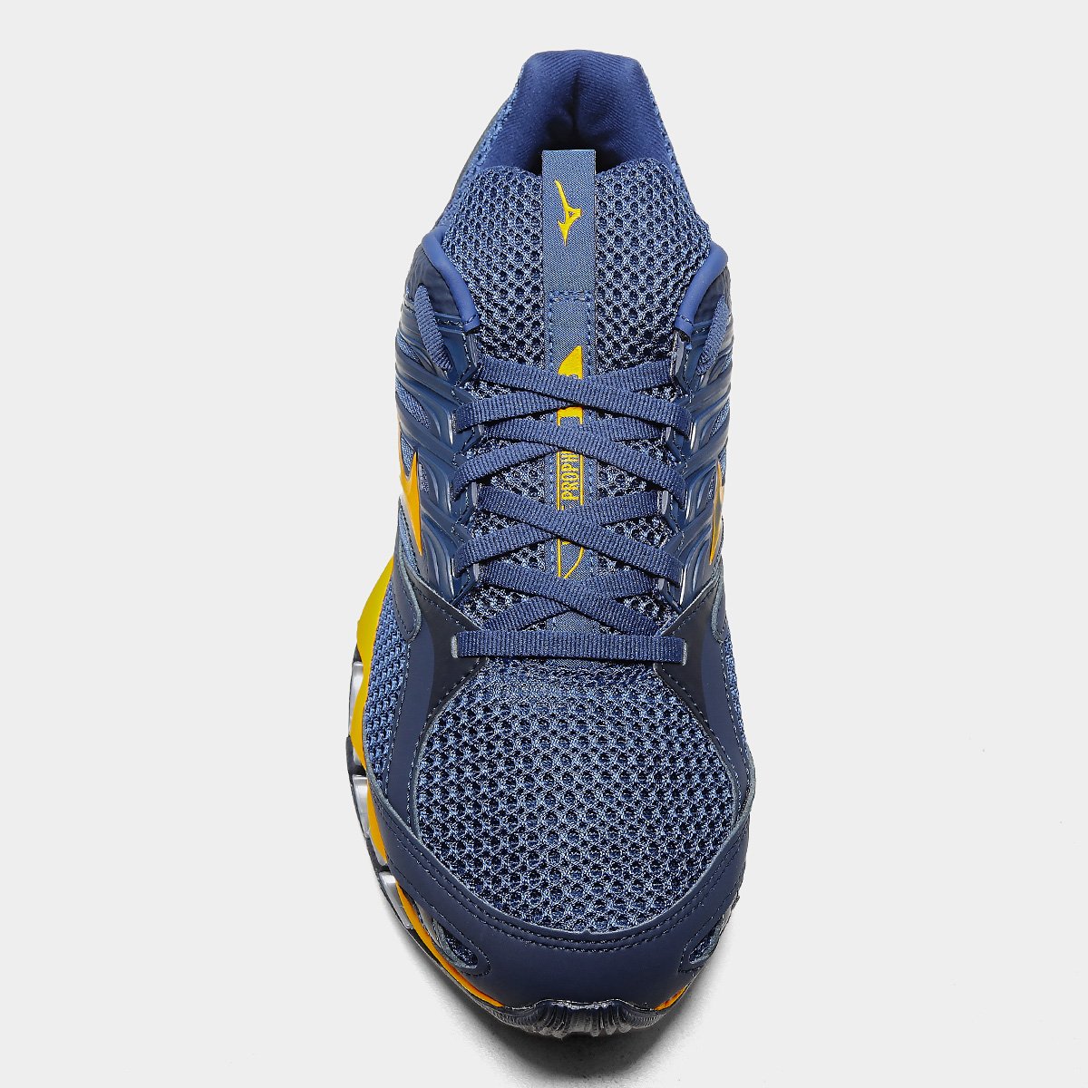 Miniatura Tênis Mizuno Wave Prophecy 13-S Masculino Marinho+Azul - 39