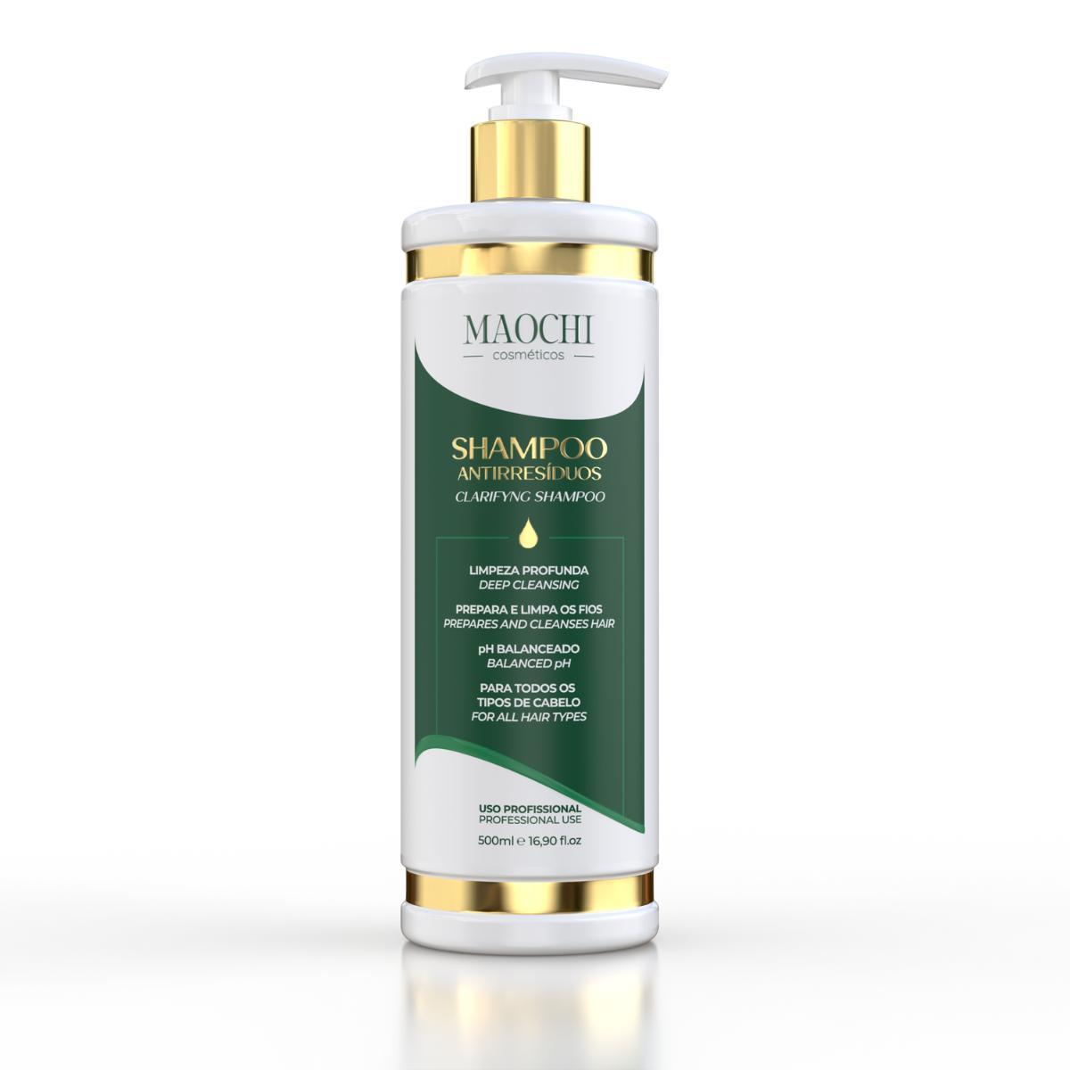 Miniatura Shampoo Antirresíduo Pré Quimica Limpeza Profunda 500Ml