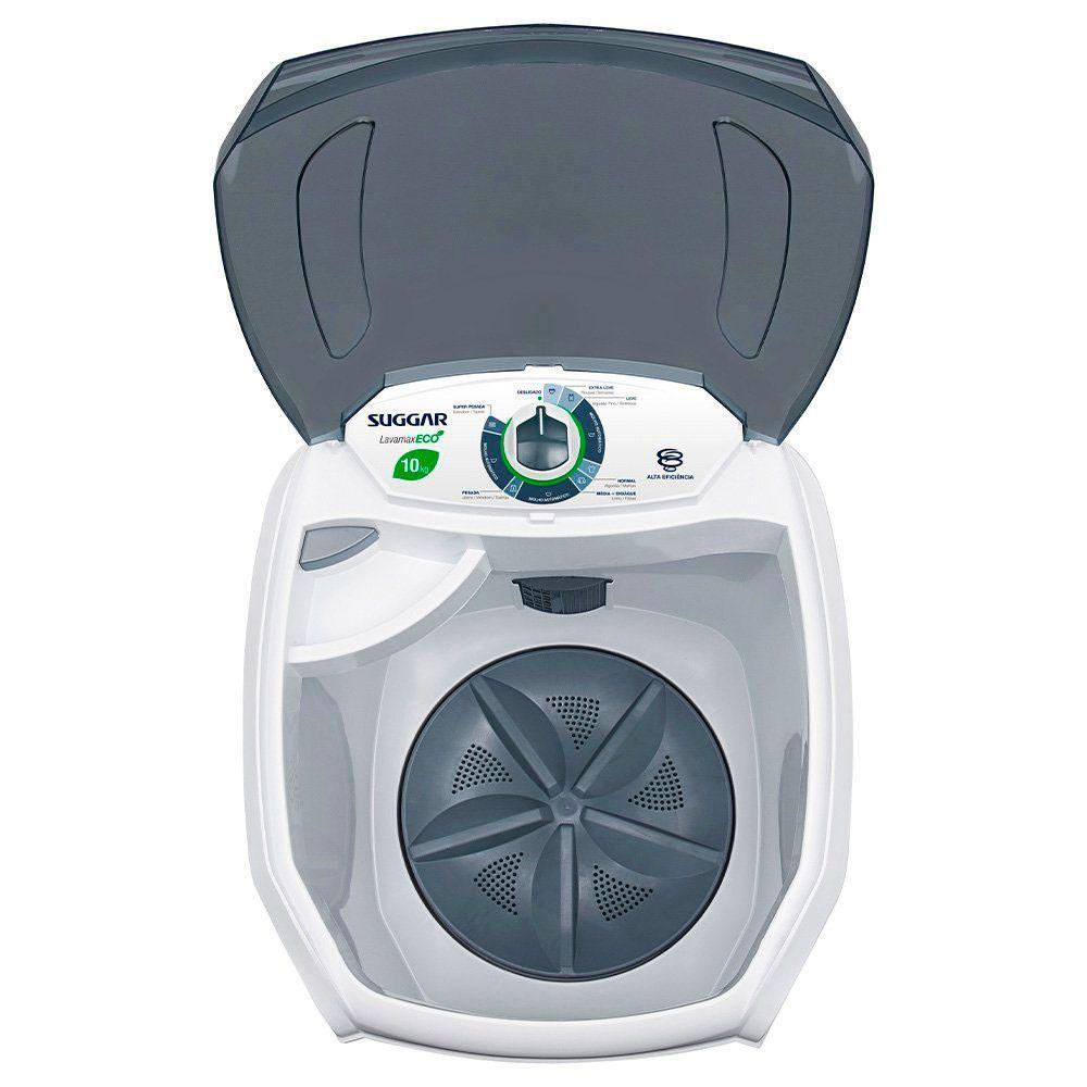 Miniatura Lavadora Lavamax Eco 10kg Semiautomática 450w Suggar Branco 220v
