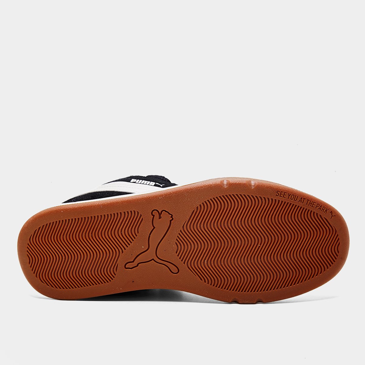 Miniatura Tênis Puma Park Lifestyle Easy Unissex Preto+Branco - 43