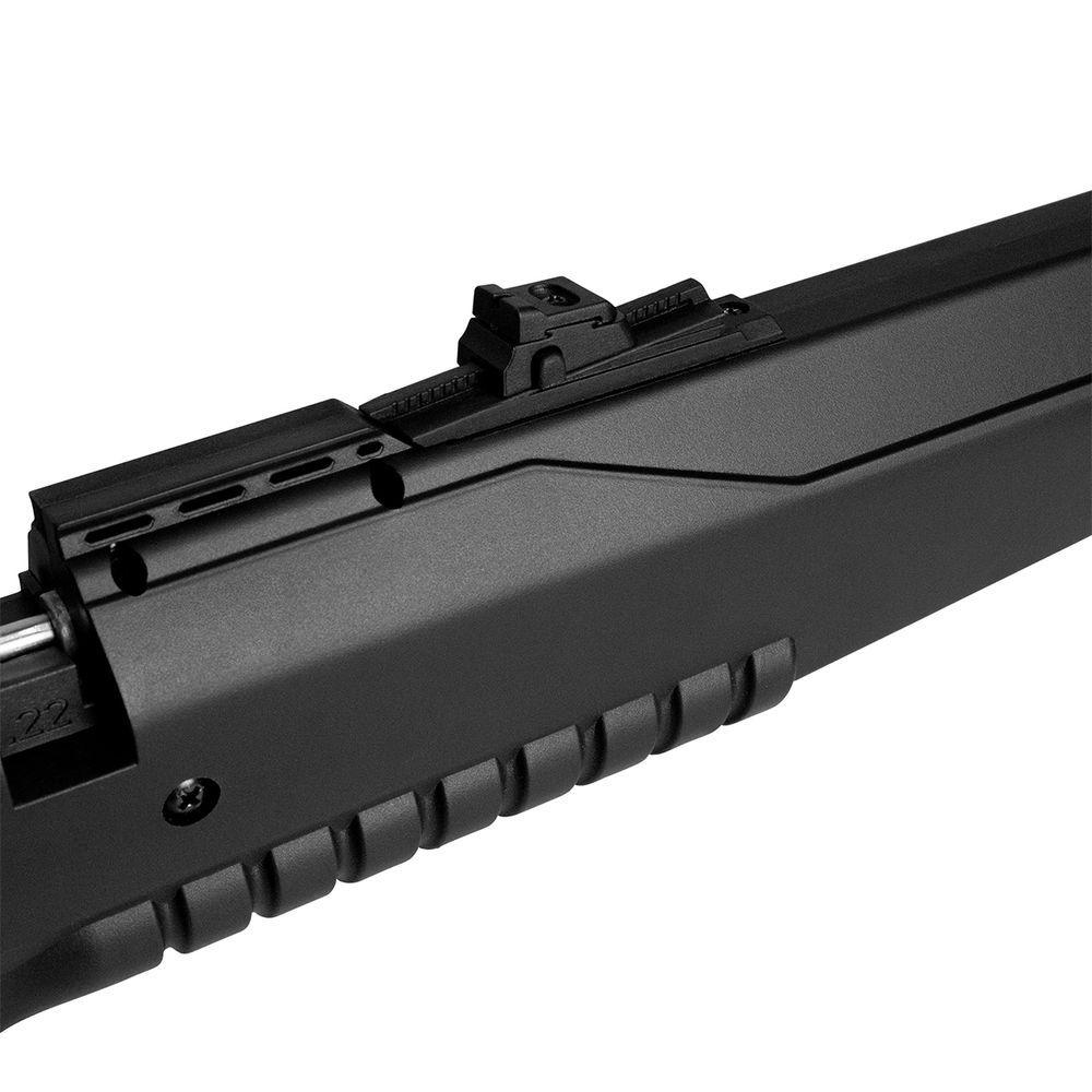 Miniatura Carabina Airgun Pcp G850 5,5mm Qgk + Capa + Bomba 5.5 Mm Preto