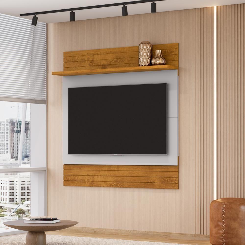 Miniatura Conjunto Painel E Rack Osaka Naturalle Off White