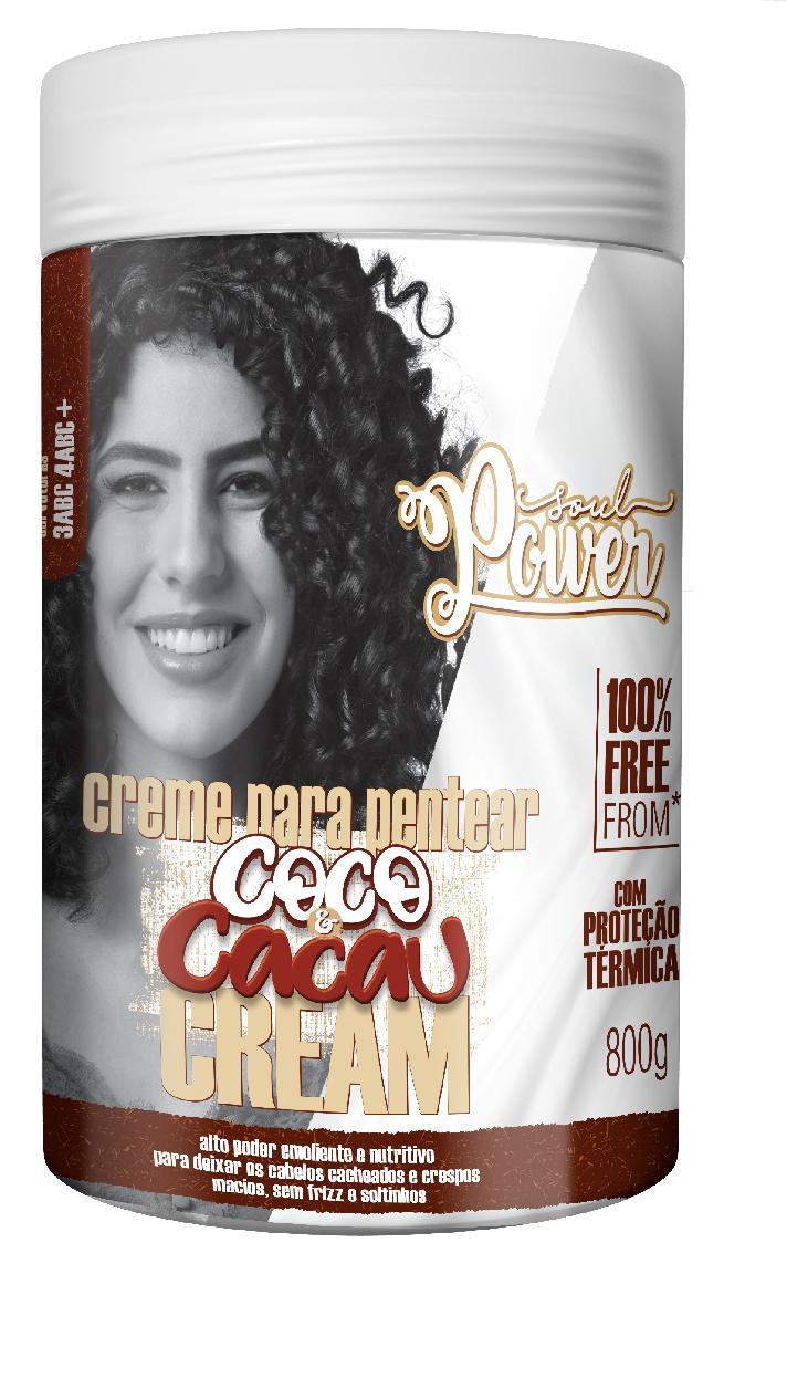 Miniatura Soul Power Coco E Cacau Wash Creme Para Pentear 800G